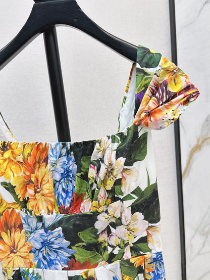 Dolce 25ss print dress