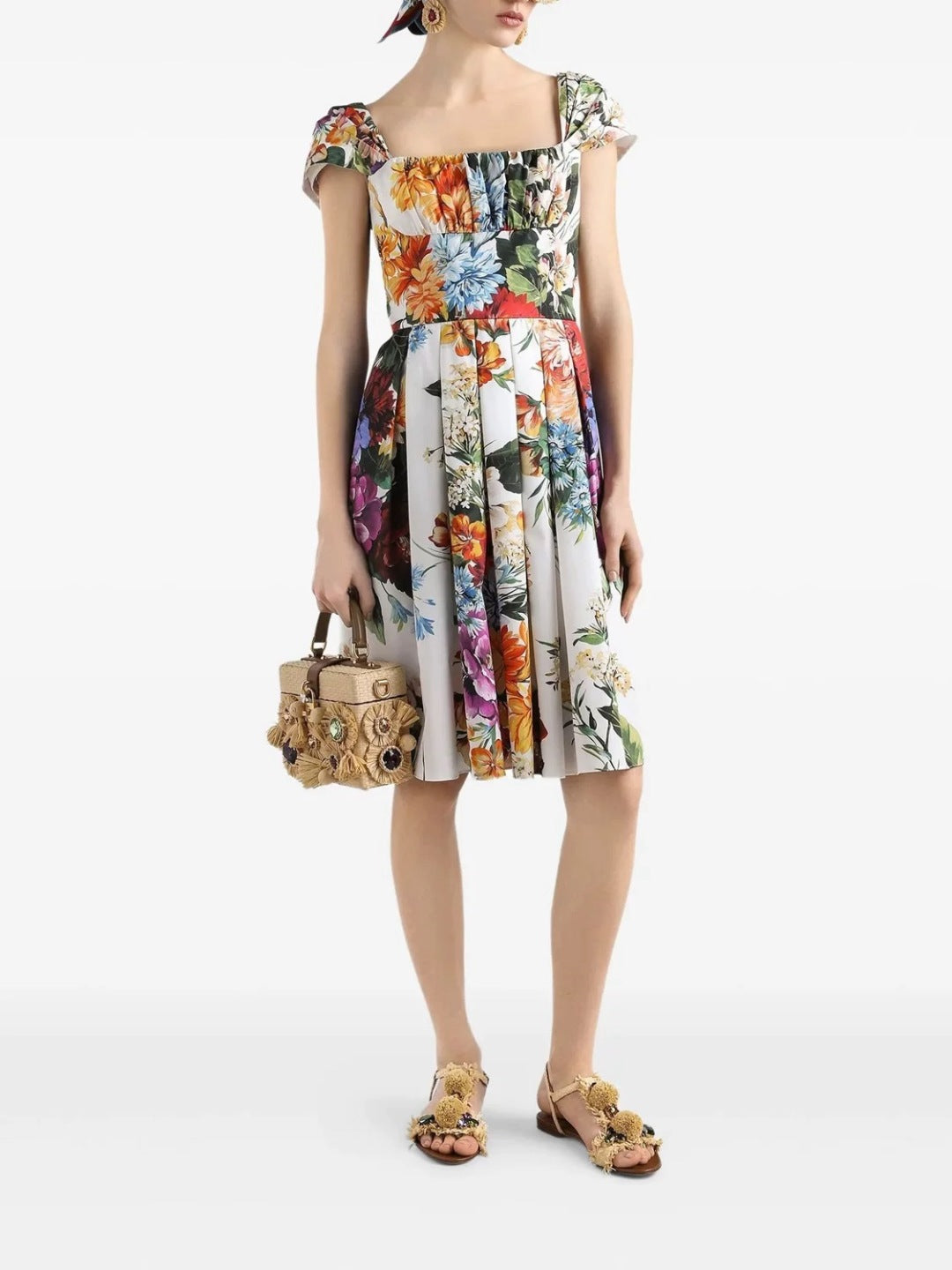 Dolce 25ss print dress