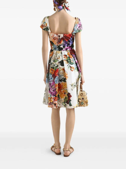 Dolce 25ss print dress