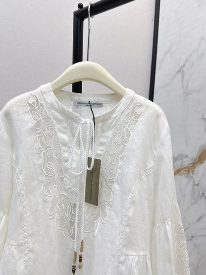 Es 25ss embroidered shirt