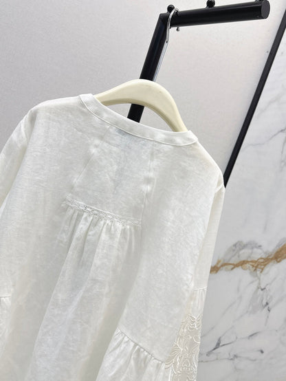 Es 25ss embroidered shirt