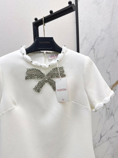 Valen 25ss rhinestone dress