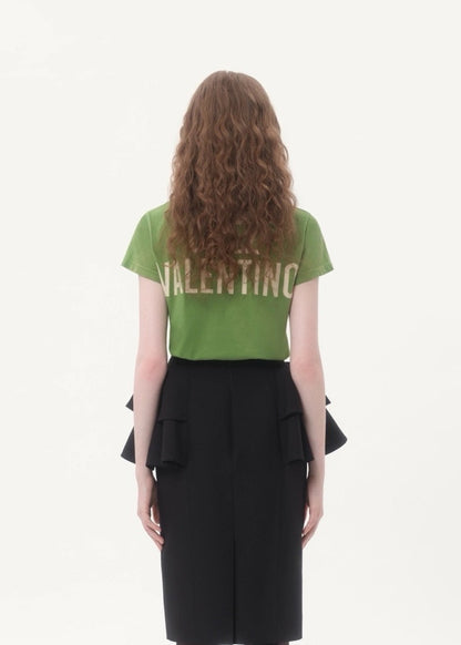 Valen 25ss print t-shirt