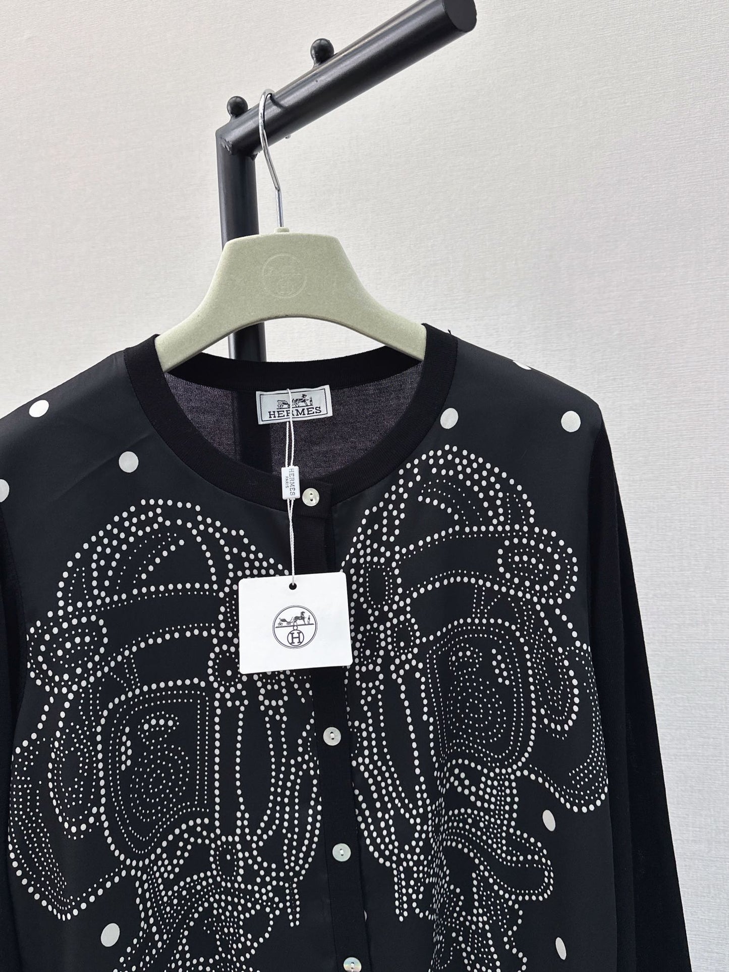 Herm 25ss knit cardigan