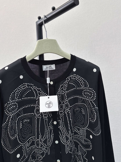 Herm 25ss knit cardigan