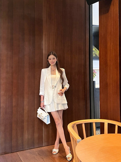 Loro 25ss linen suit