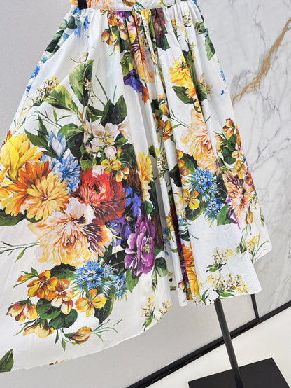 Dolce 25ss print skirt