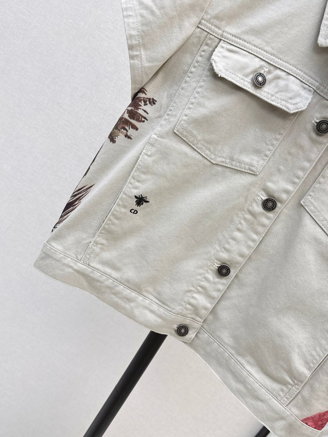 CD 25ss print denim jacket