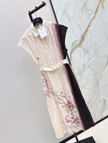 CD 25ss print dress
