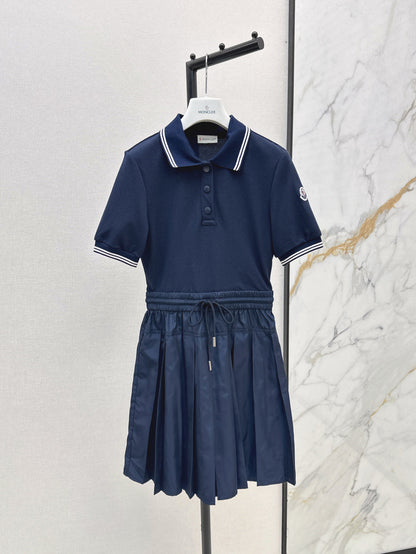 Monc 25ss drawstring dress