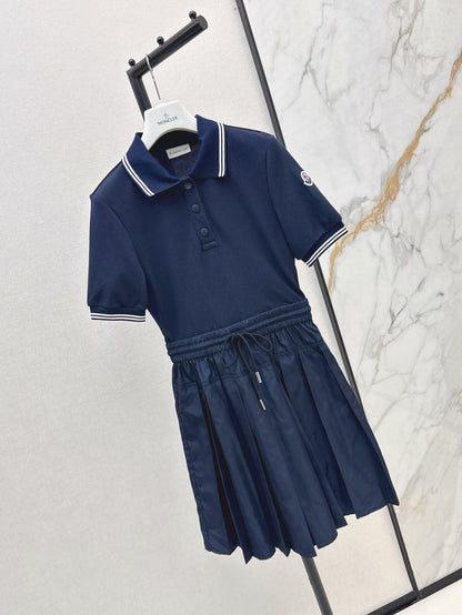 Monc 25ss drawstring dress