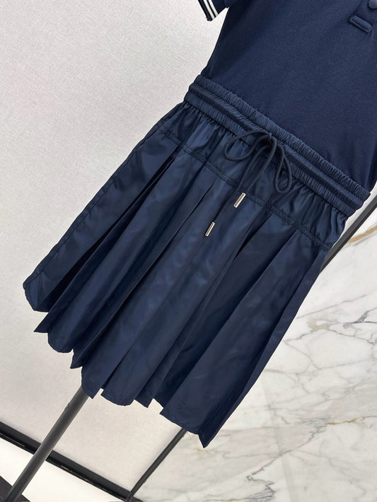 Monc 25ss drawstring dress