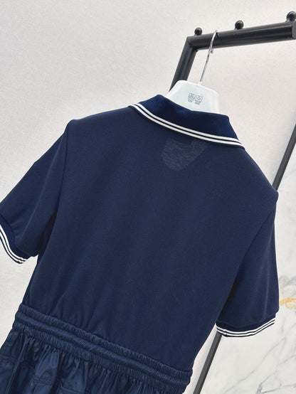 Monc 25ss drawstring dress