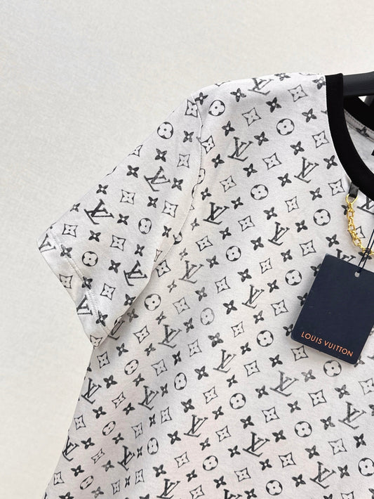 Louis 25ss print t-shirt