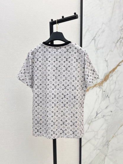 Louis 25ss print t-shirt