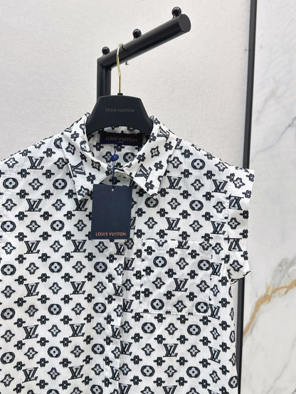 Louis 25ss sleeveless shirt