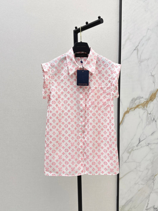 Louis 25ss sleeveless shirt