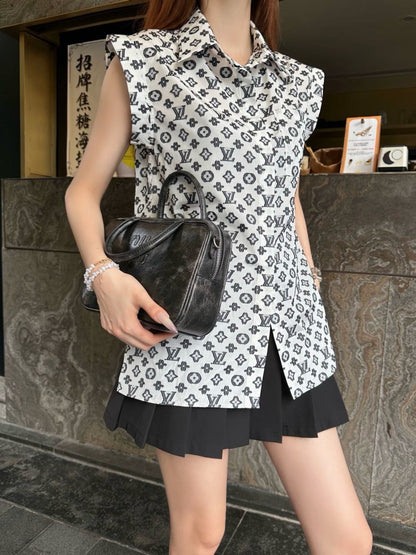 Louis 25ss sleeveless shirt