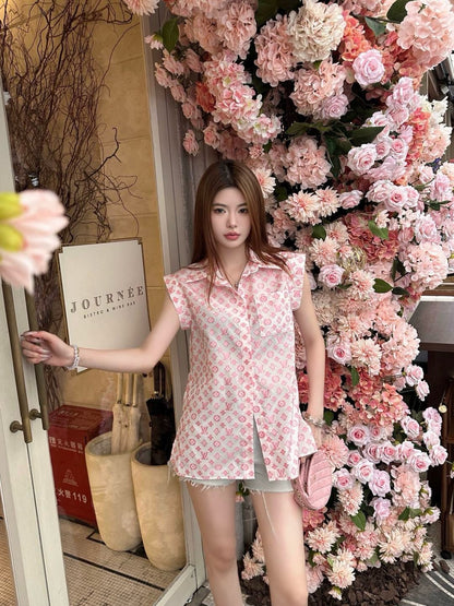 Louis 25ss sleeveless shirt