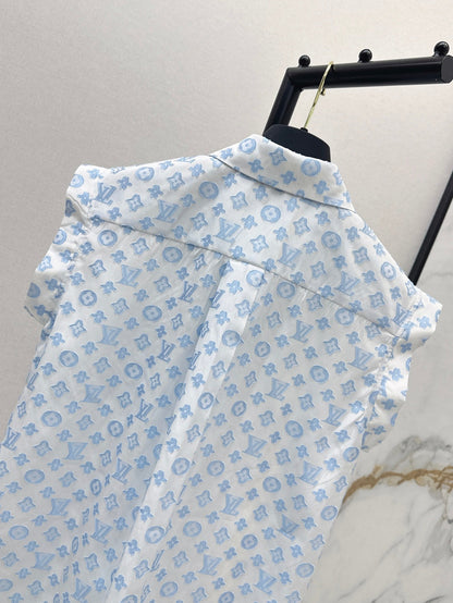 Louis 25ss sleeveless shirt