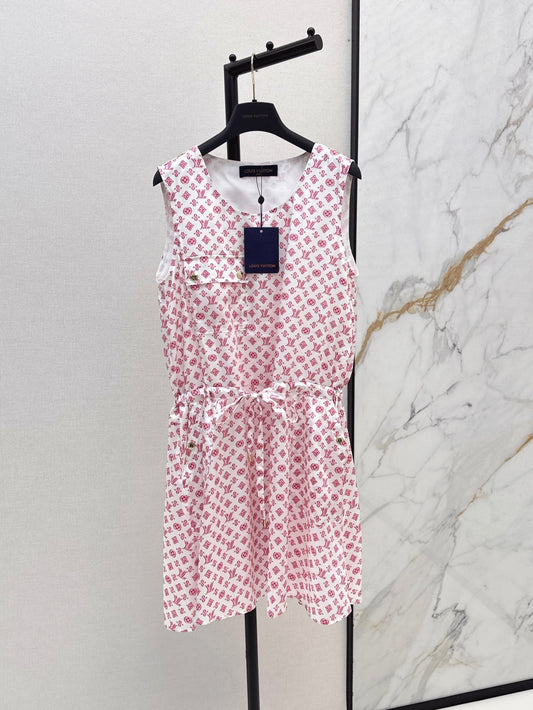 Louis 25ss drawstring dress
