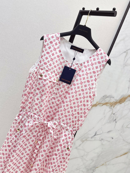 Louis 25ss drawstring dress