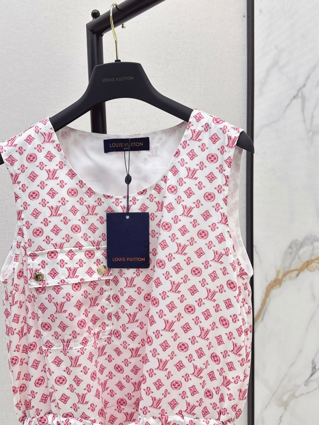 Louis 25ss drawstring dress