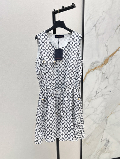 Louis 25ss drawstring dress