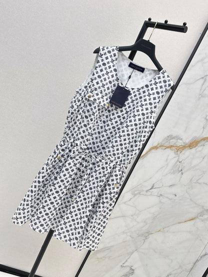 Louis 25ss drawstring dress