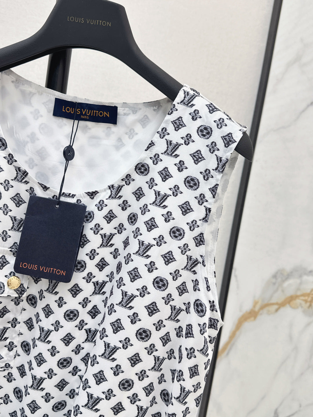Louis 25ss drawstring dress