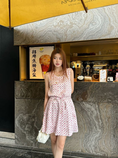 Louis 25ss drawstring dress