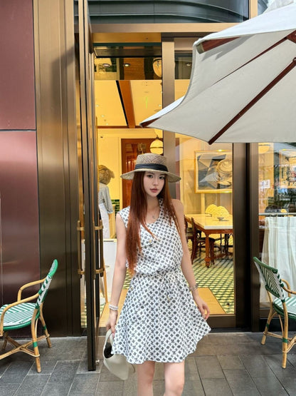 Louis 25ss drawstring dress
