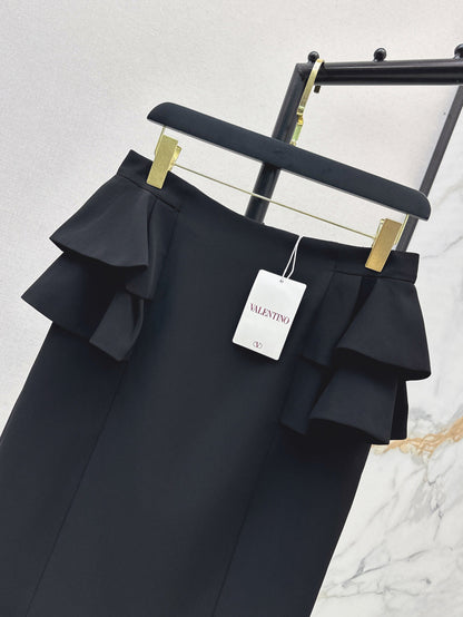 Valen 25ss ruffle skirt