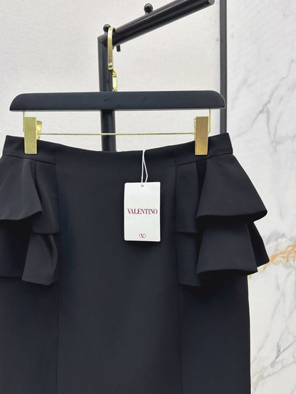 Valen 25ss ruffle skirt