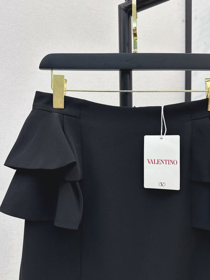 Valen 25ss ruffle skirt