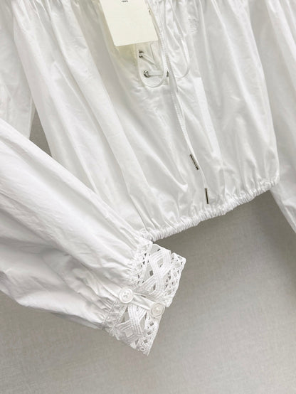 Celi 25ss off-shoulder shirt