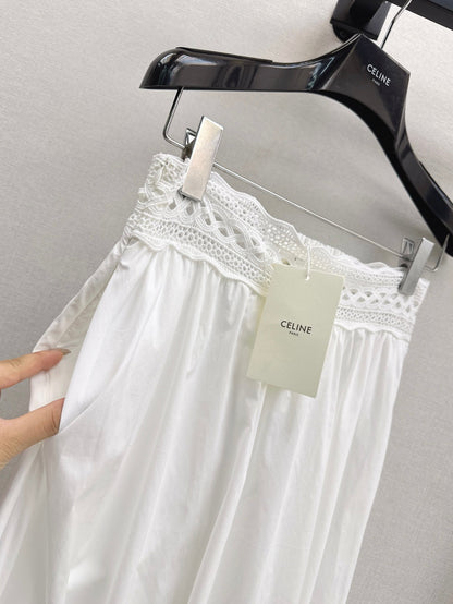 Celi 25ss embroidered skirt