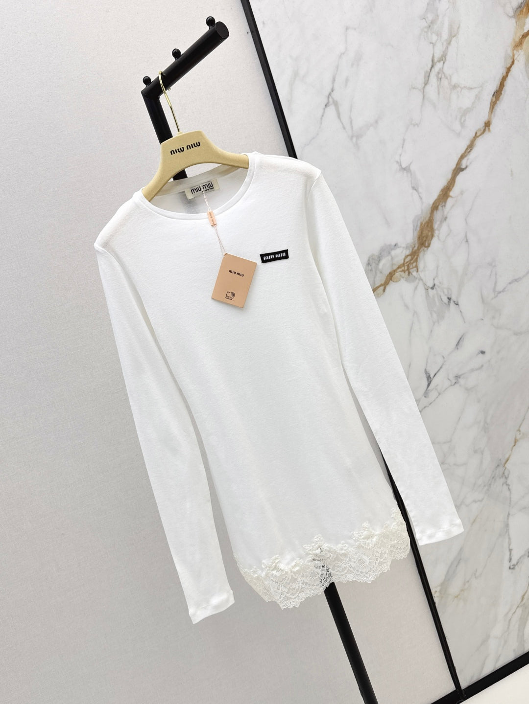 Miu 25ss lace shirt