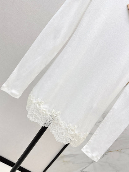 Miu 25ss lace shirt