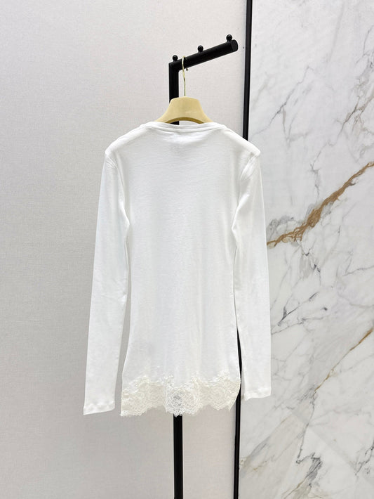 Miu 25ss lace shirt