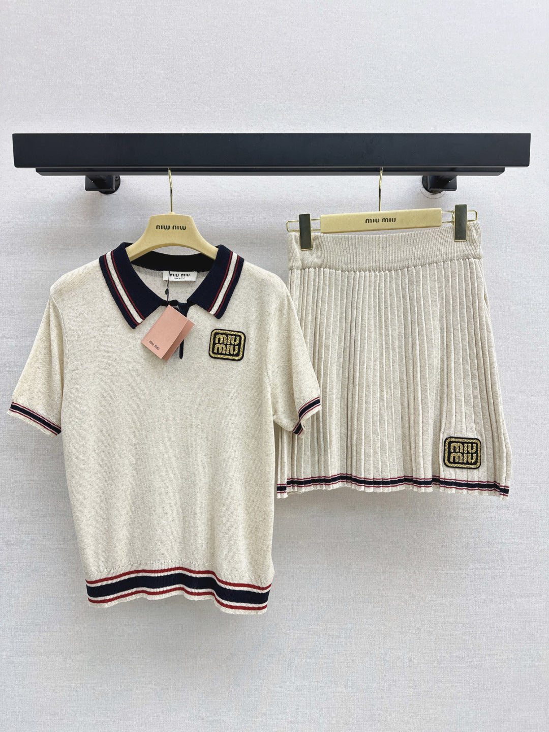 Miu 25ss knit suit