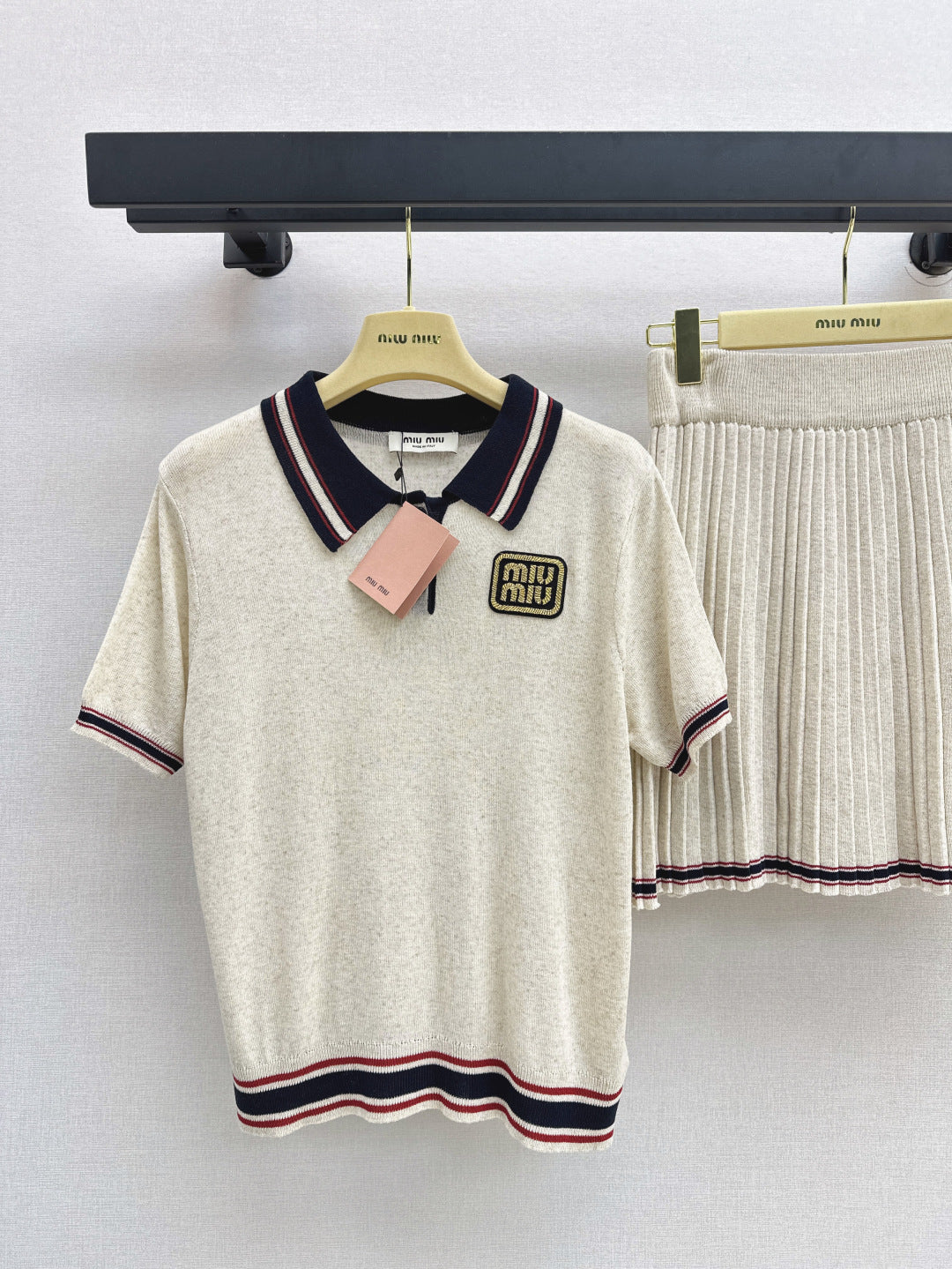 Miu 25ss knit suit