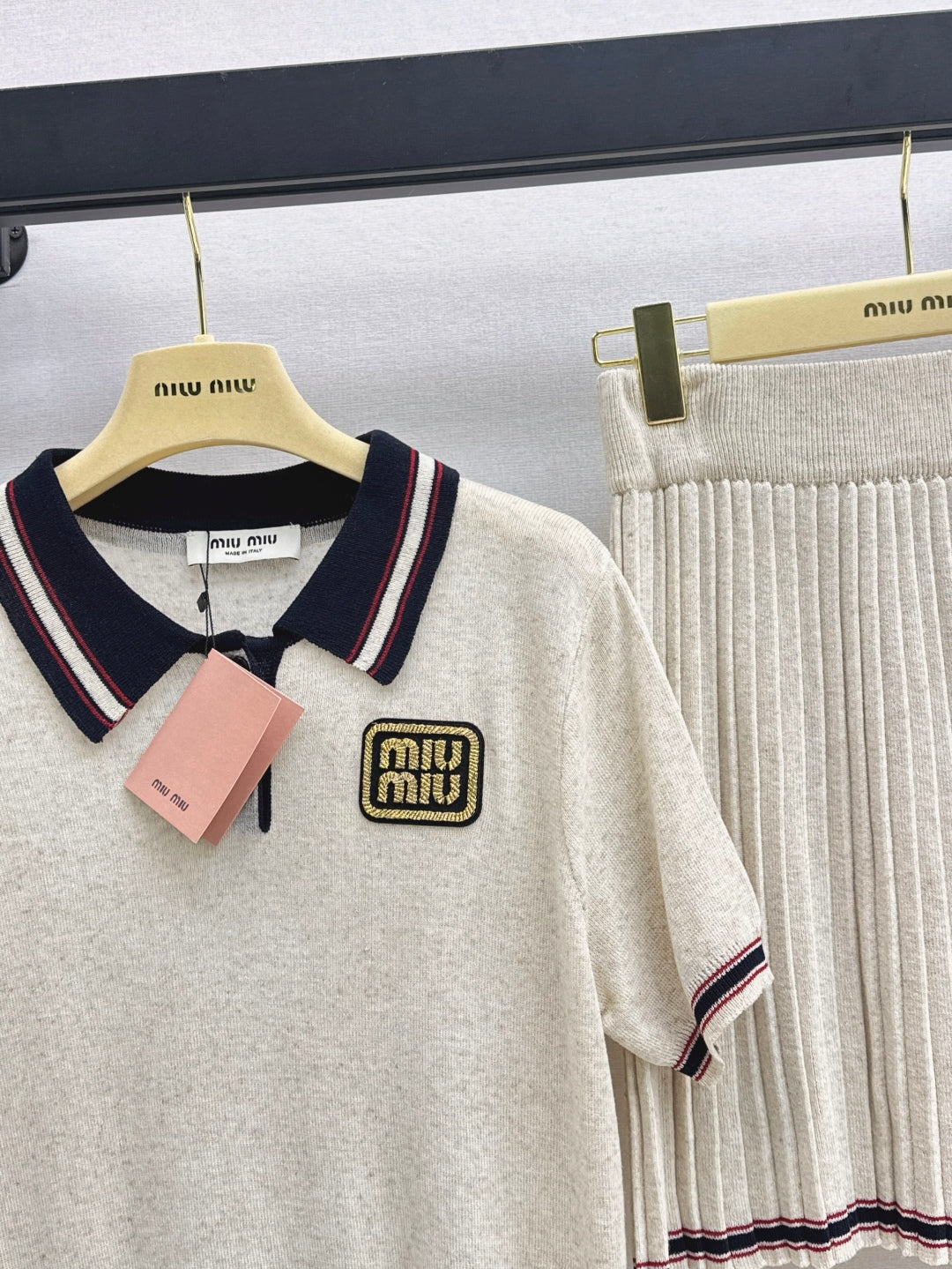 Miu 25ss knit suit
