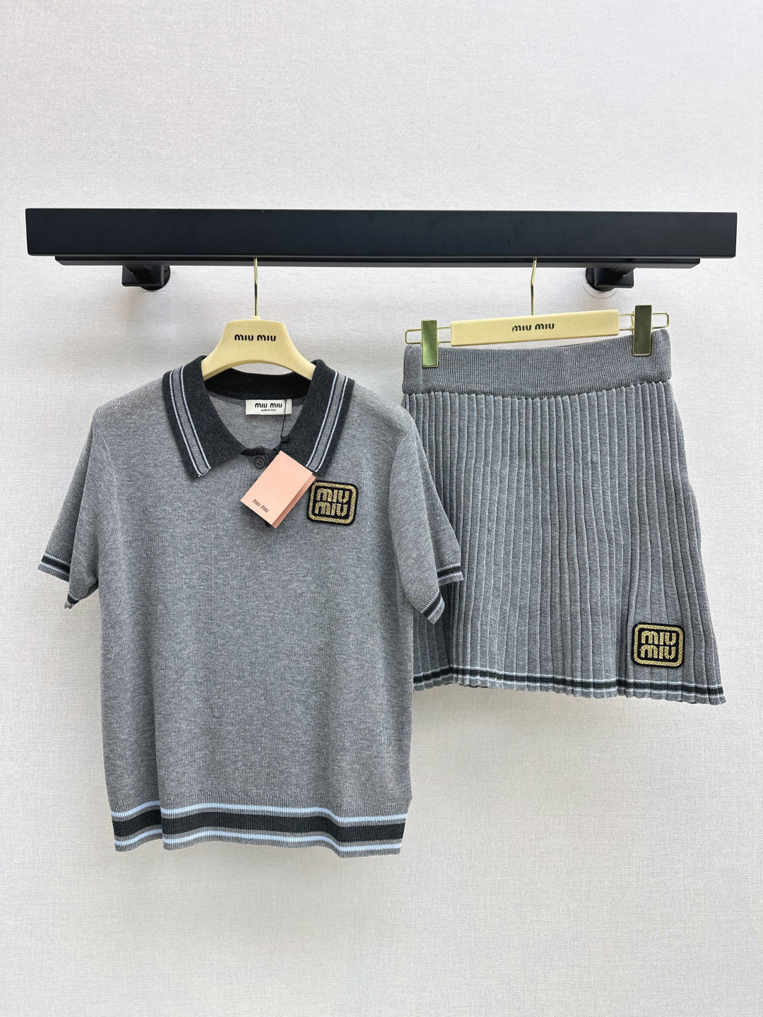 Miu 25ss knit suit