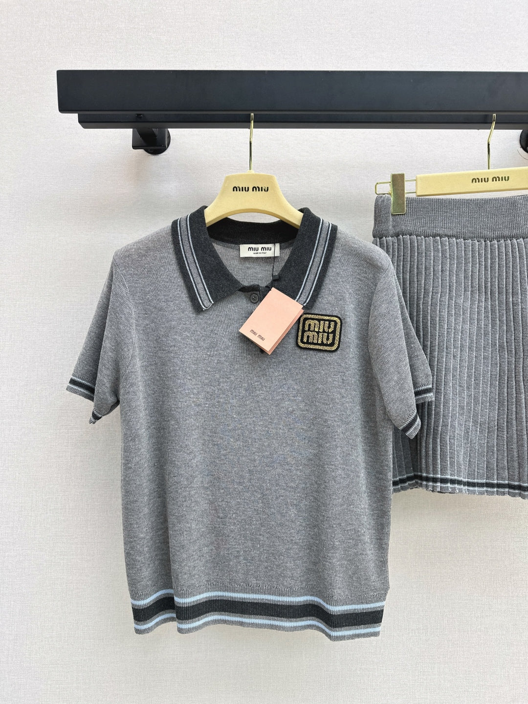 Miu 25ss knit suit