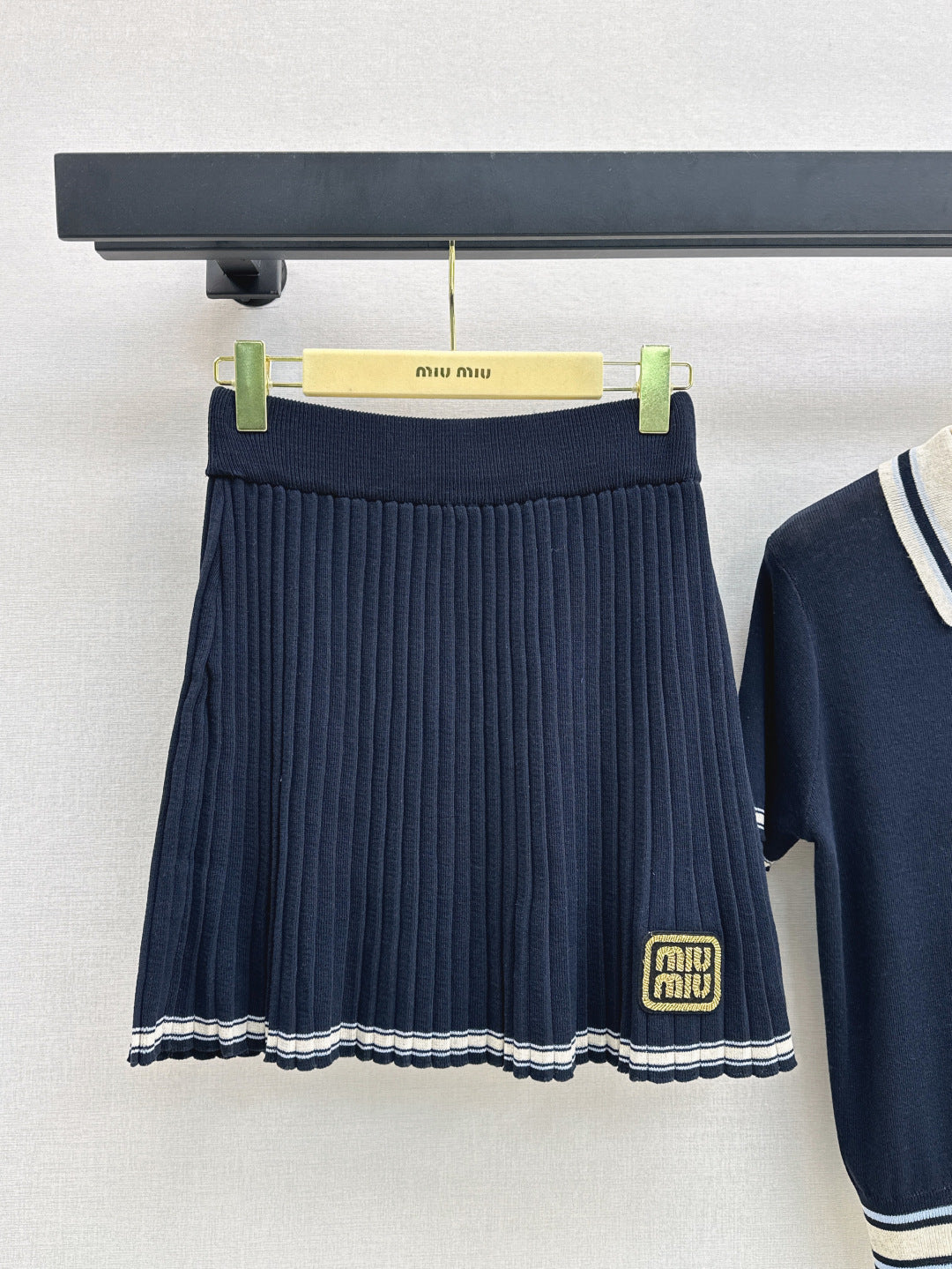 Miu 25ss knit suit