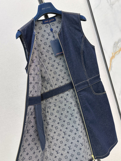 Louis 25ss denim dress