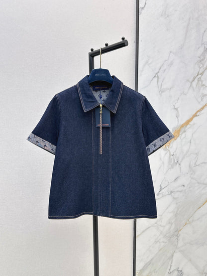 Louis 25ss denim shirt