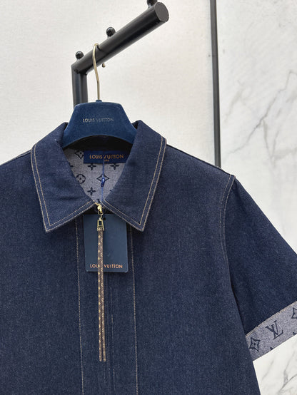 Louis 25ss denim shirt