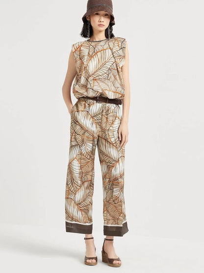 Brun 25ss high summer pants